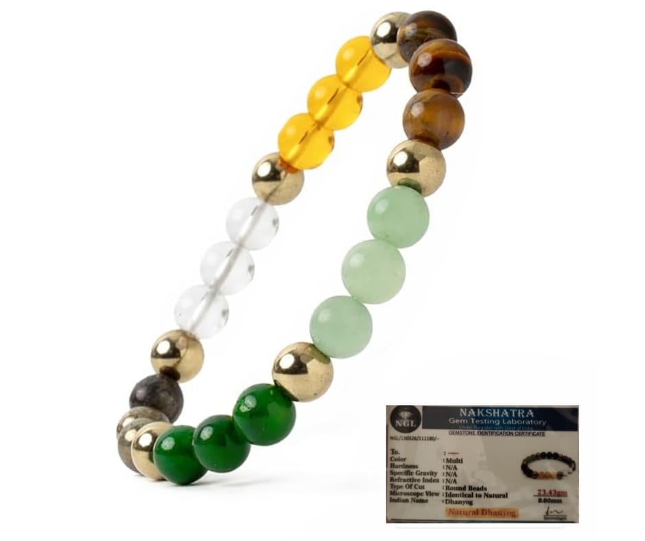 Natural Dhan Yog Bracelet for Men & Women