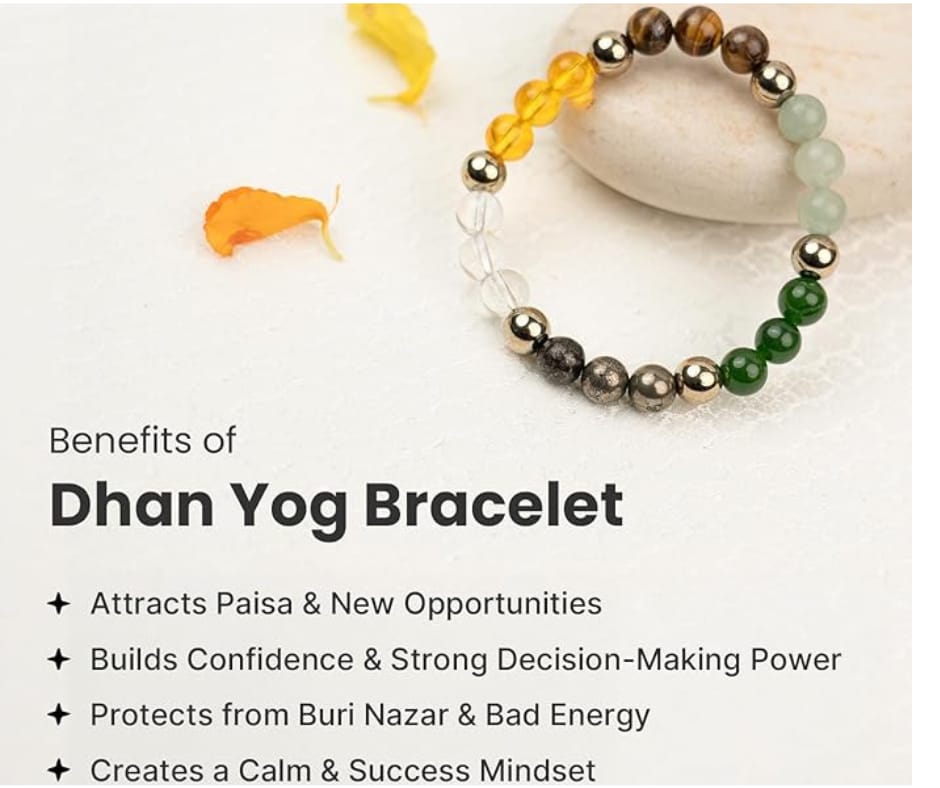 Natural Dhan Yog Bracelet for Men & Women