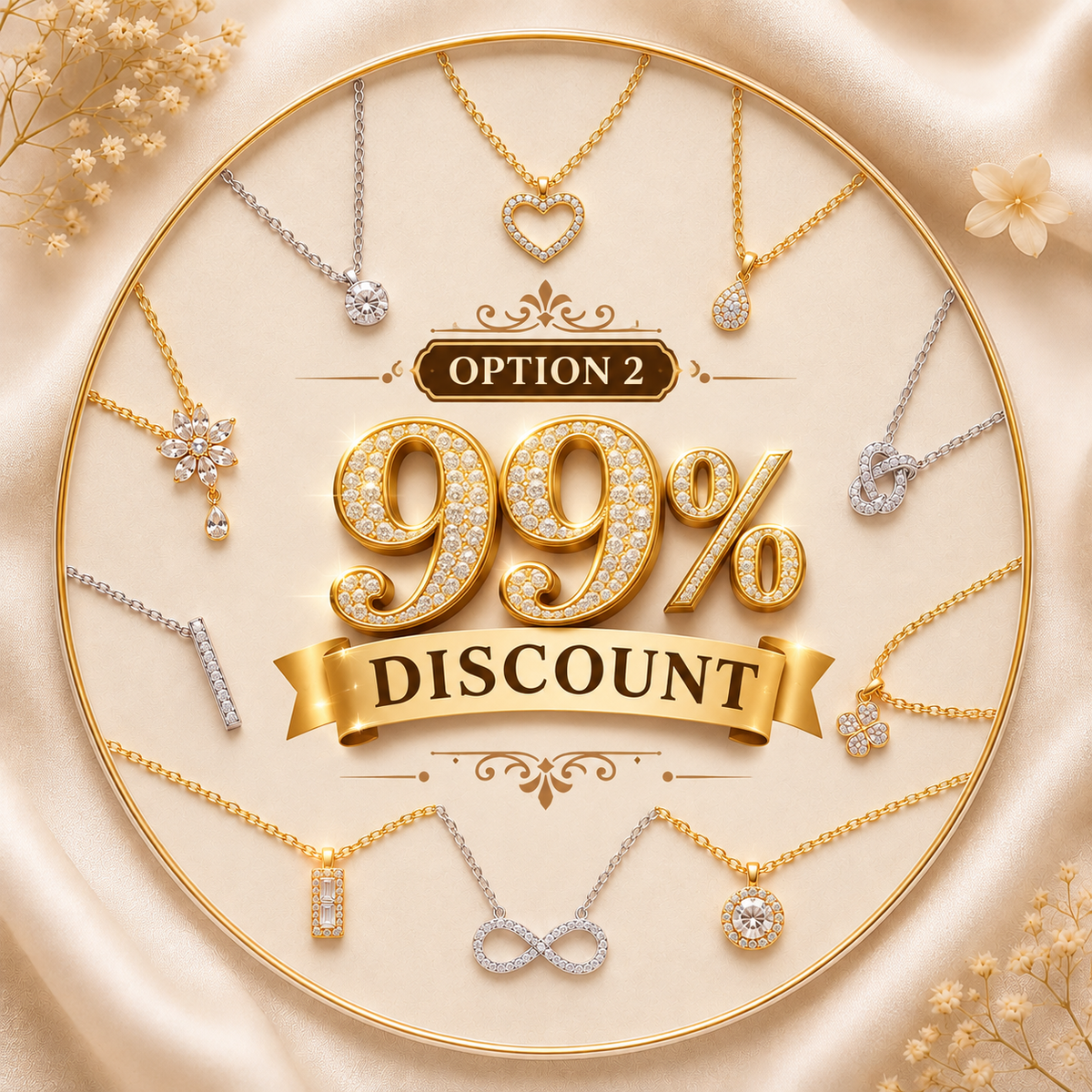 99% discount on all products